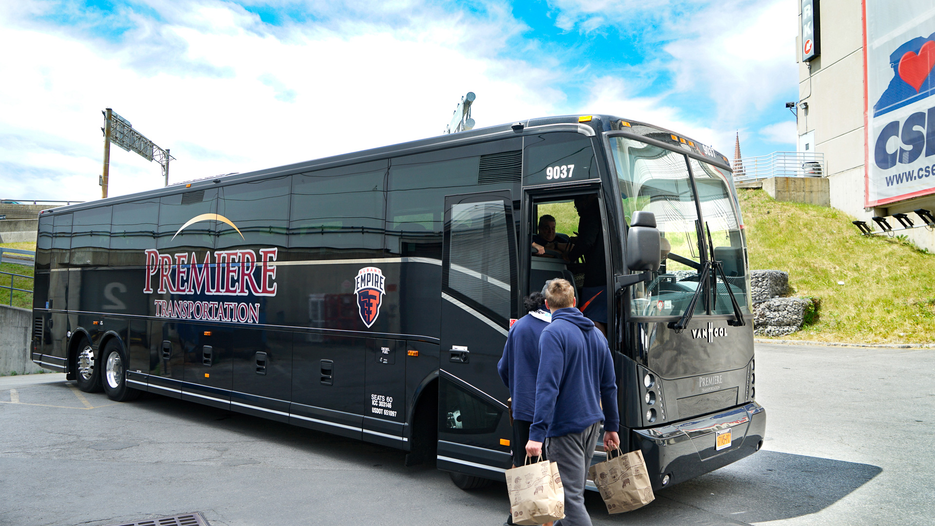 Charter Bus Transportation Ride Premiere Albany & Schenectady, NY